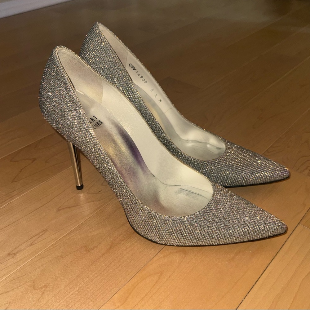 Glitter heels stiletto Stuart Weitzman